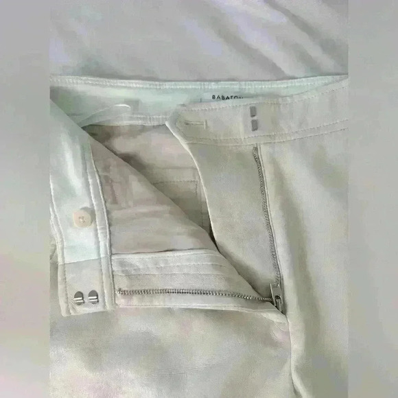 Babaton Aritzia Vegan Leather Command Cropped Pant Size 4 - Picture 3 of 12